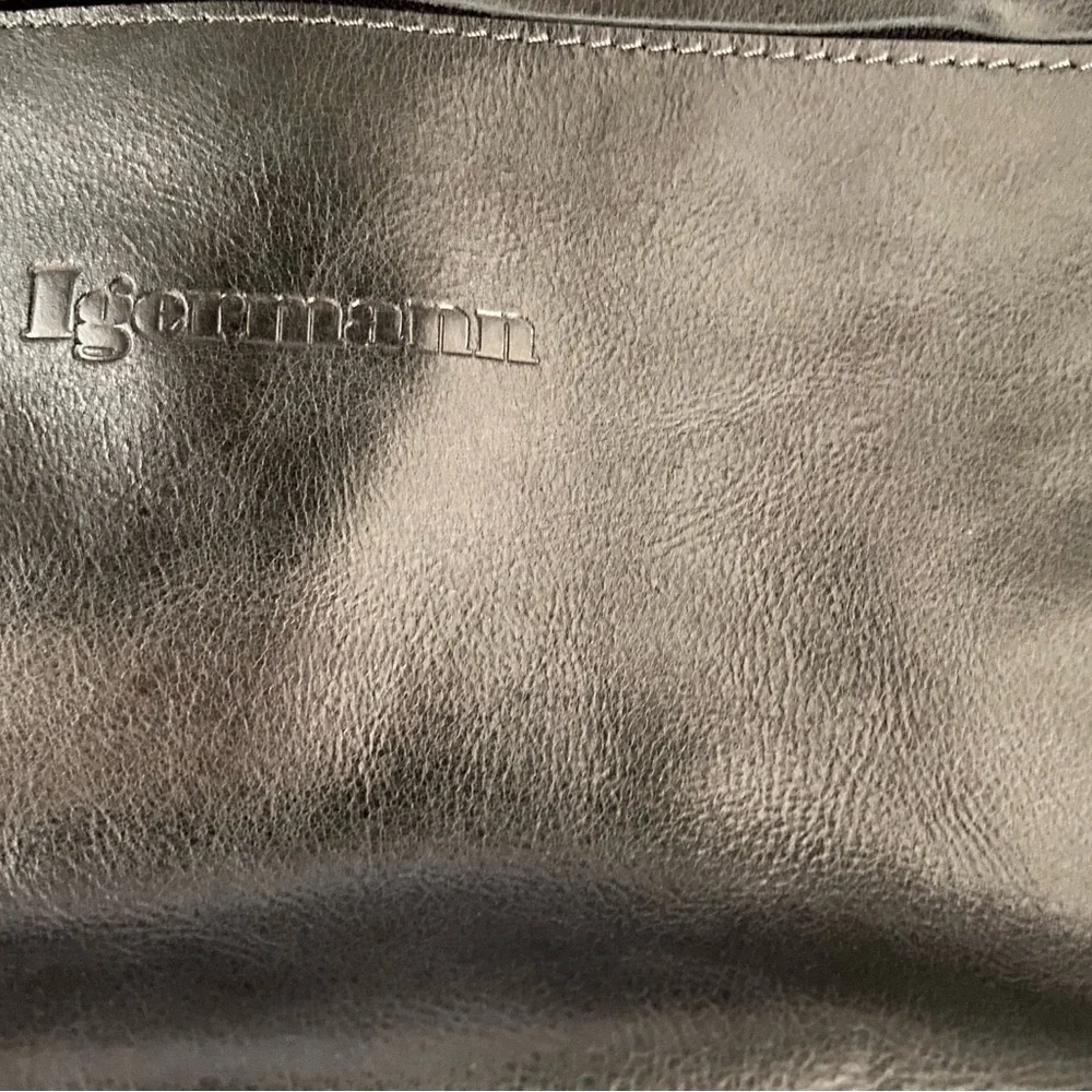 NWT Genuine Leather Black Men's Bag (35x26.5x12.5 cm) Made In Europe